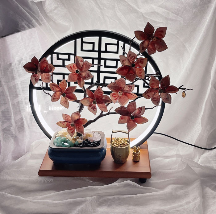 錢樹開運燈(五行石版)的第2張圖片